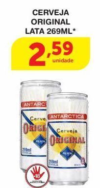 Roldão Cerveja original 269ml oferta