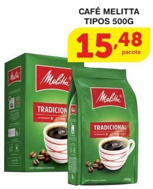 Roldão Café melitta 500g oferta