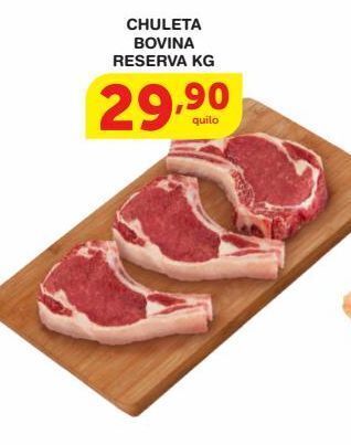 Roldão Chuleta bovina reserva kg oferta
