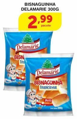 Roldão Bisnaguinha delamarie 300g oferta