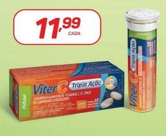 GBarbosa Viter c tripla ação 10 comprimidos efervescentes oferta