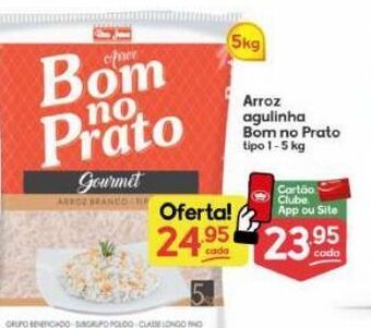 Supermercados Princesa Arroz agulinha bom no prato tipo 1 - 5kg oferta