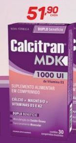 GBarbosa Calcitran mdk c/ 30 comp oferta