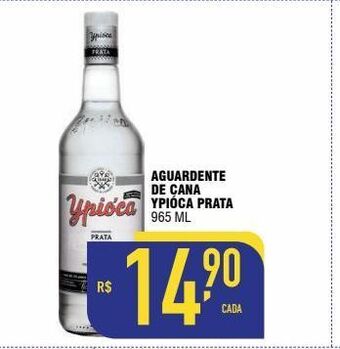 Mercantil Rodrigues Aguardente de cana ypióca prata oferta