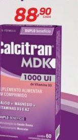 GBarbosa Calcitran mdk c/ 60 comp oferta
