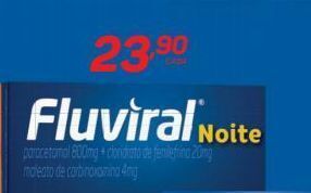 Fluviral noite c/ 20 comp