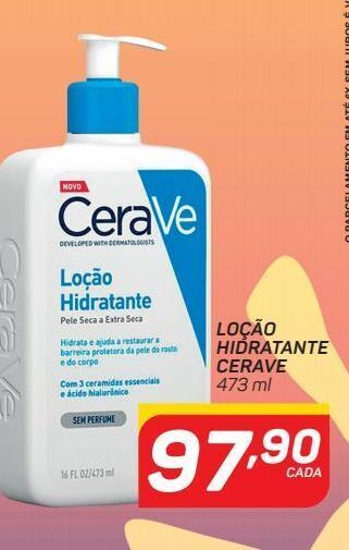 GBarbosa Loção hidratante cerave 473 ml oferta