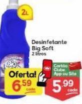 Supermercados Princesa Desinfetante big soft 2l oferta