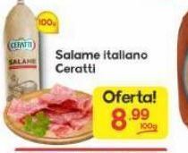 Supermercados Princesa Salame italiano ceratti 100g oferta