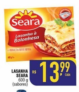 Mercantil Rodrigues Lasanha seara 600g oferta