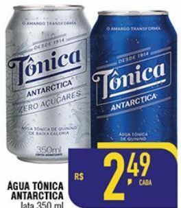 Mercantil Rodrigues Água tônica antarctica 350ml oferta