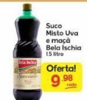 Suco misto uva e maça bela ischia 1,5l