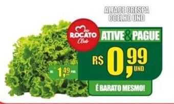 Rocato Supermercados Alface Crespa Coelho und. oferta