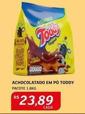 Achocolatado em pó Toddy 1.8kg