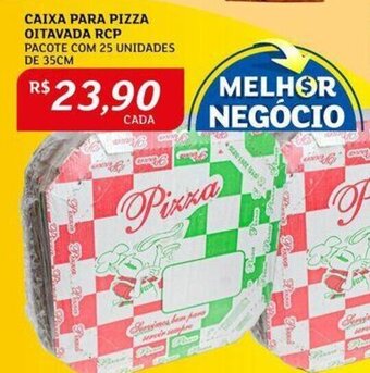 Assaí Atacadista Caixa para Pizza Oitavada RCP 35cm oferta