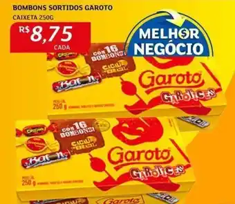 Assaí Atacadista Bombons Sortidos Garoto 250g oferta