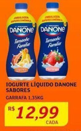 Iogurte Líquido Danone Sabores 1.35kg