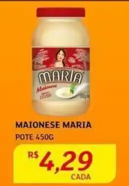 Assaí Atacadista Maionese Maria 450g oferta