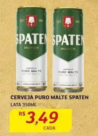Cerveja Puro Malte Spaten 350ml