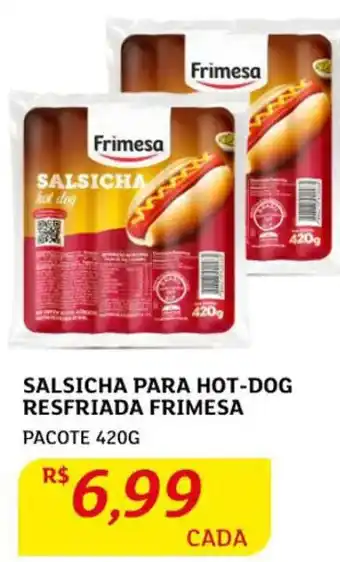 Assaí Atacadista Salsicha para Hot Dog Resf. Frimesa 420g oferta