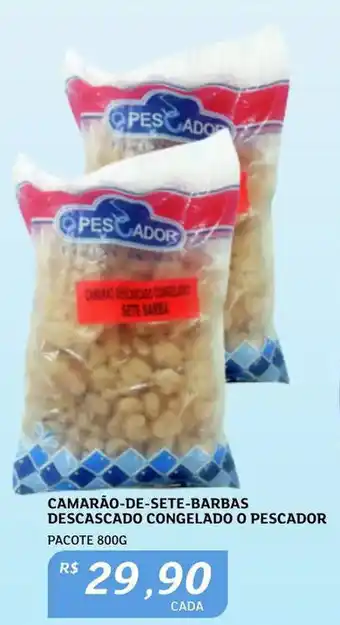 Assaí Atacadista Camarão De Sete Barbas Descascado congelado o Pescador 800g oferta