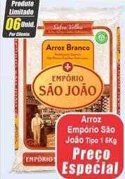 Panelão Arroz empório são joão tipo 1 oferta