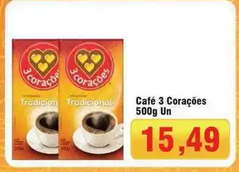 Spani Atacadista Café 3 corações oferta