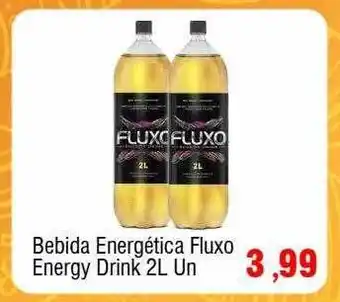 Bebida energética fluxo energy drink