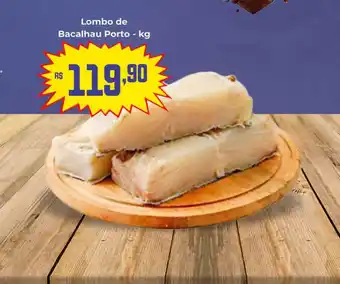 Supermercado Pastorinho Lombo de bacalhau porto kg oferta