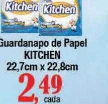 Supermercados Unidos Guardanapo de papel kitchen 22.7cm x 22.8cm oferta