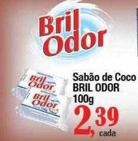 Supermercados Unidos Sabão de coco bril odor oferta