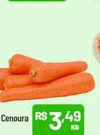Supermercados Goes Cenoura oferta