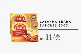 Empório Bahamas Lasanha seara sabores oferta