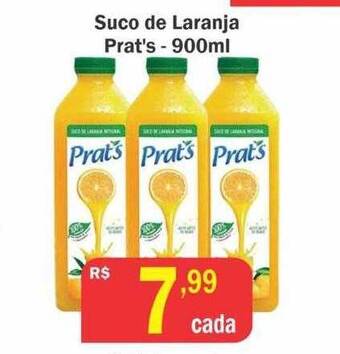 Suco de laranja prat's