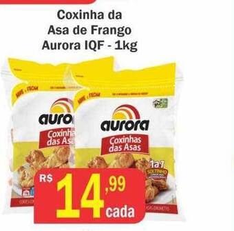 Supermercados Pedroso Coxinha da asa de frango aurora iqf oferta