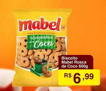 Biscoito mabel rosca de coco