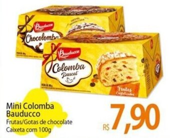 Atacadão Mini Colomba bauducco 100g oferta