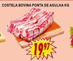 Kaçula Supermercados Costela bovina ponta de agulha 1kg oferta