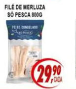 Kaçula Supermercados Filé de merluza Só Pesca 800g oferta
