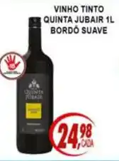 Kaçula Supermercados Vinho Tinto Quinta Jubair 1L oferta