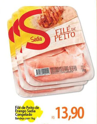 Atacadão Filé de Peito de Frango Sadia Cong. 1kg oferta