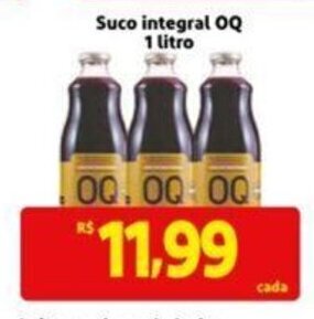 Extra Supermercado Suco Integral OQ 1L oferta