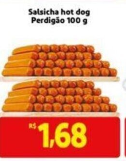 Extra Supermercado Salsicha hot dog Perdigão 100g oferta