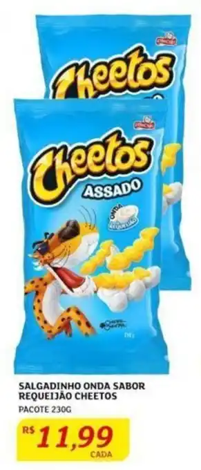 Assaí Atacadista Salgadinho Onda Sabor Requeijão Cheetos 230g oferta