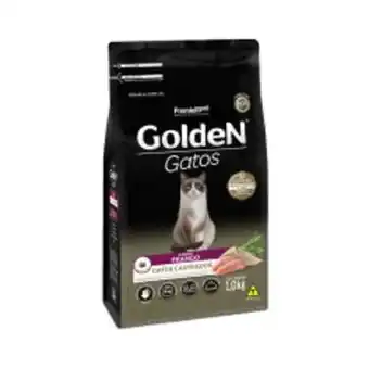 Petz Ração golden para gatos adultos castrados sabor frango oferta
