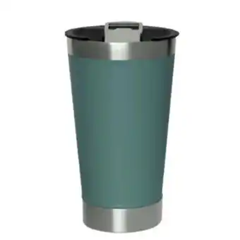 Coocerqui Copo térmico para cerveja com tampa verde mimo 500ml oferta
