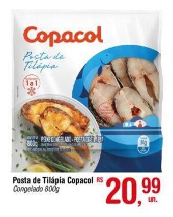 Fort Atacadista Posta de Tilápia Copacol 800g oferta