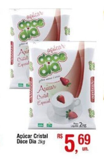 Fort Atacadista Açúcar Cristal Doce Dia 2kg oferta