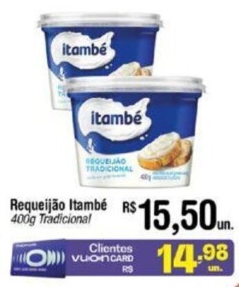 Fort Atacadista Requeijão Itambé 400g oferta