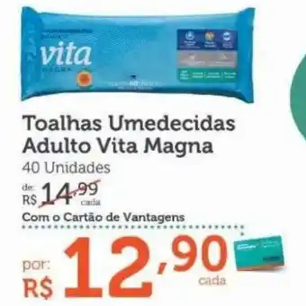 Toalhas umedecidas adulto vita magna